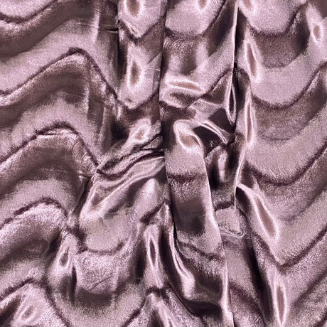 Pound A Metre 3 Metres Super Smooth Swirl Velvet – 55″ Wide (Mauve) (EOL)