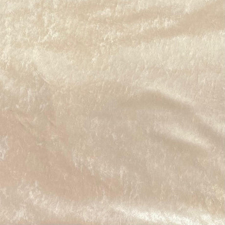Pound A Metre 3 Metres Super Smooth Velvet – 55″ Wide (Cream)