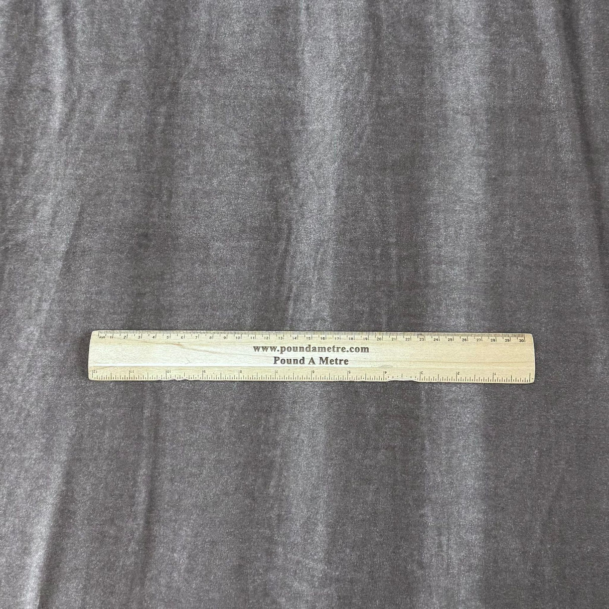 Pound A Metre 3 Metres Super Smooth Velvet – 55″ Wide (Grey)