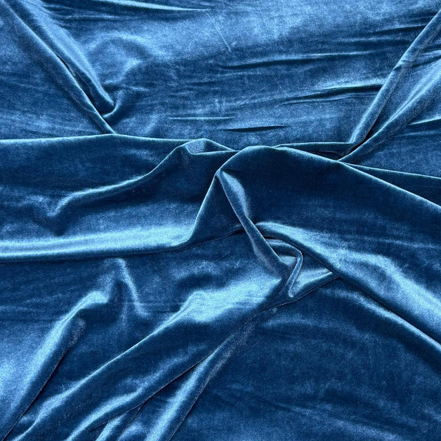 Pound A Metre 3 Metres Super Smooth Velvet – 55″ Wide (Petrol)