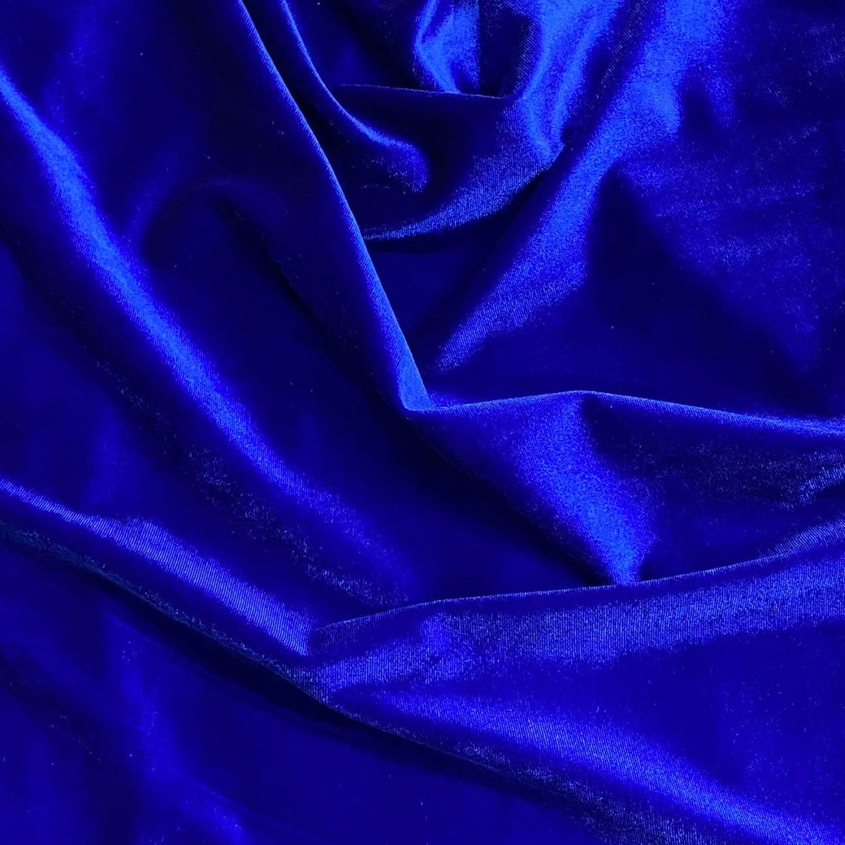 3 Metres Super Smooth Velvet – 55″ Wide (Royal Blue) (EOL) – Pound A Metre