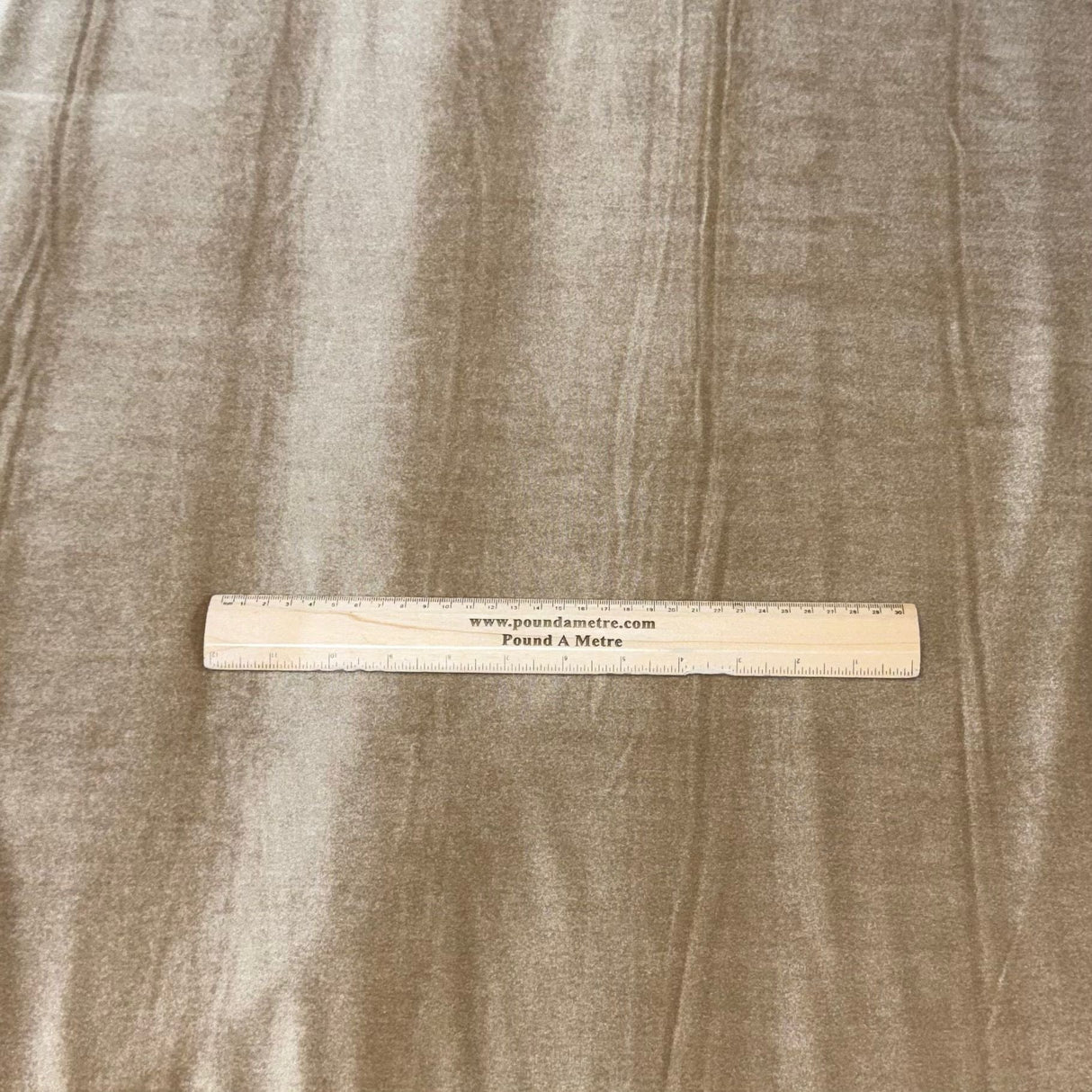 Pound A Metre 3 Metres Super Smooth Velvet – 55″ Wide (Sepia)