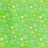 Pound A Metre 3 Metres 3 Metres Super Soft Christmas Print Poplin Cotton - 45" Wide (Stars Green)