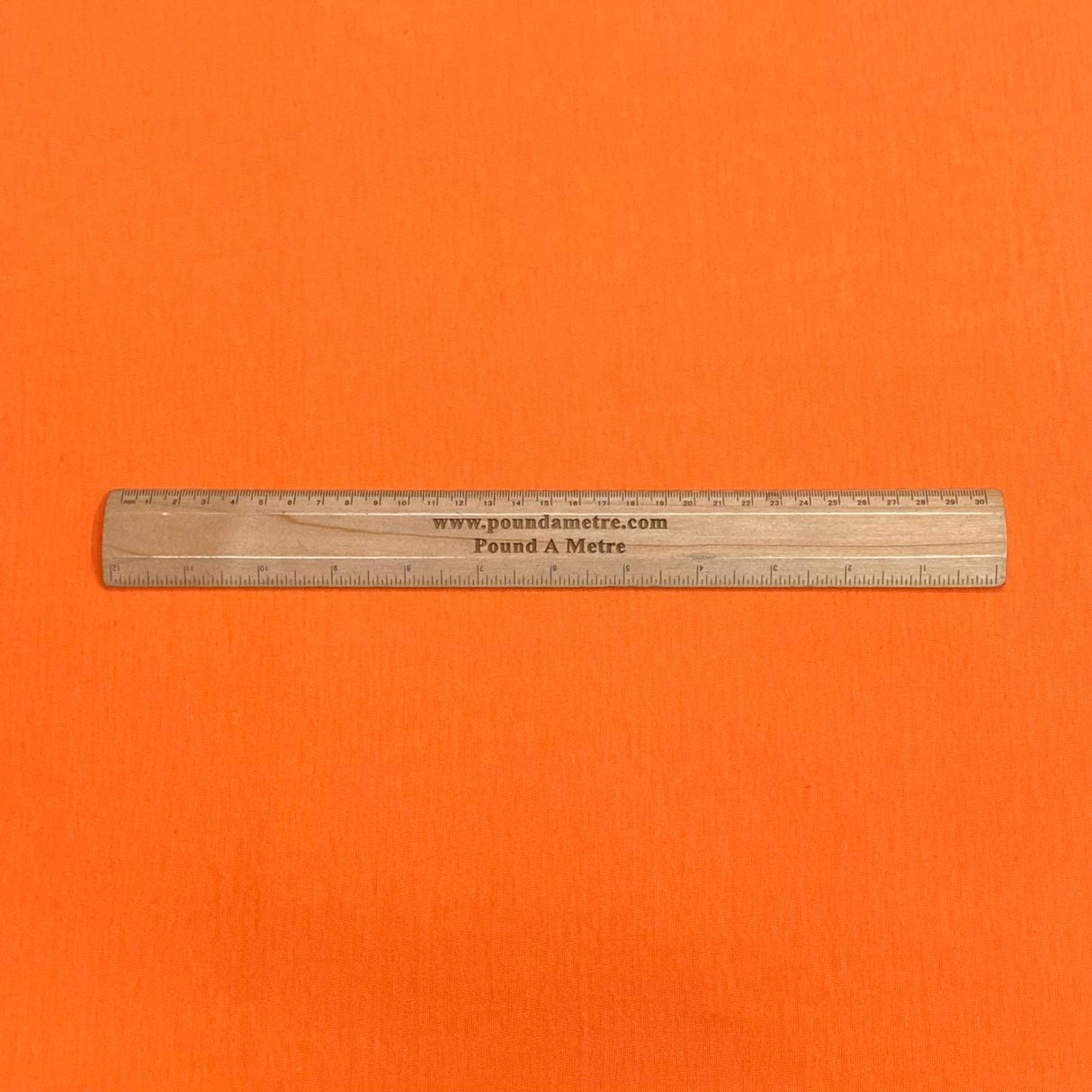 Pound A Metre 3 Metres 3 Metres Super Soft Cotton Feel Jersey 55" - (Orange)
