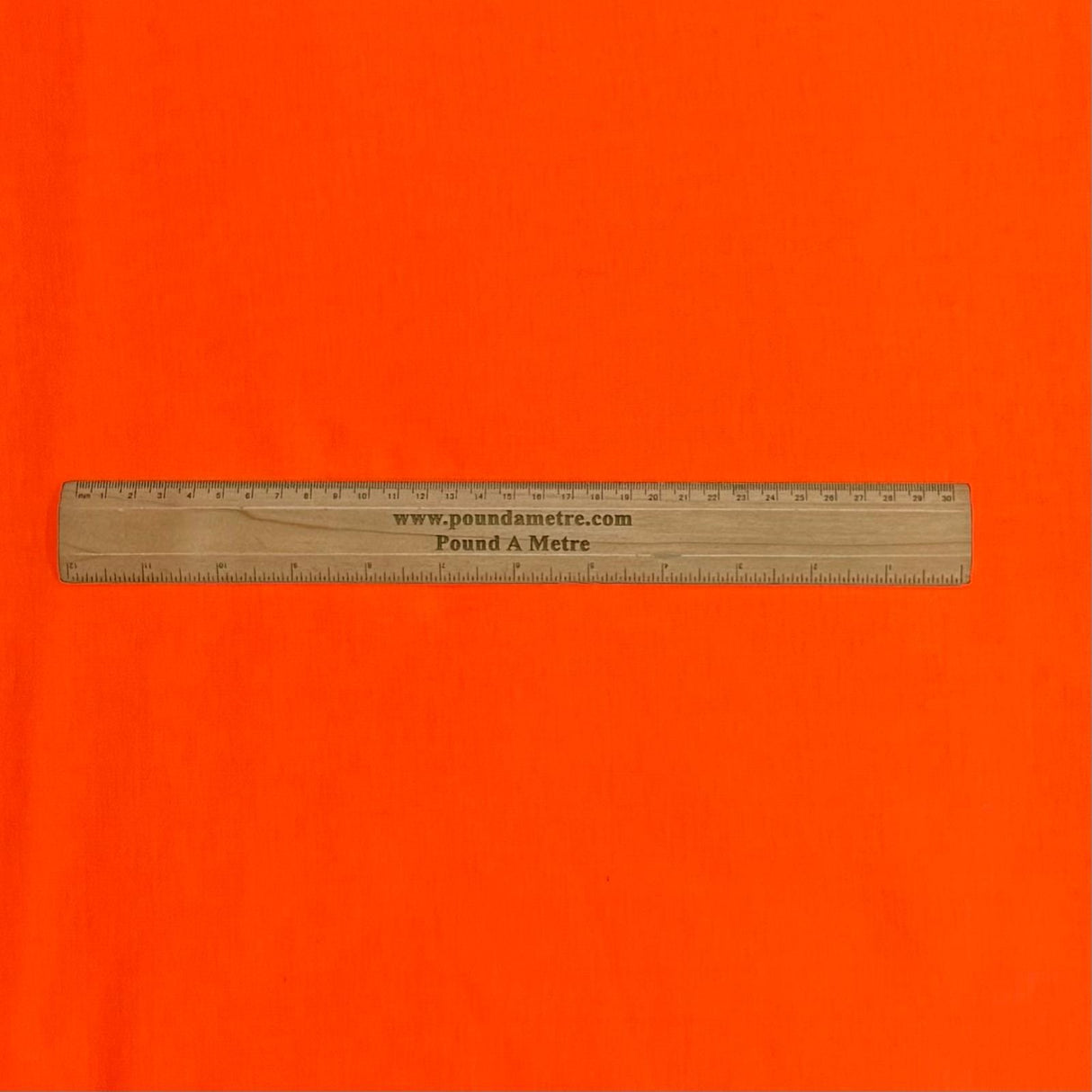 Pound A Metre 3 Metres 3 Metres Super Soft Cotton Feel Jersey 55" - (Orange)