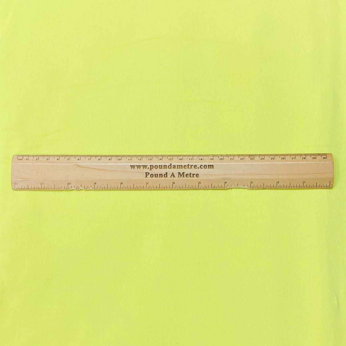 Pound A Metre 3 Metres 3 Metres Super Soft Cotton Feel Jersey 55" - (Yellow)