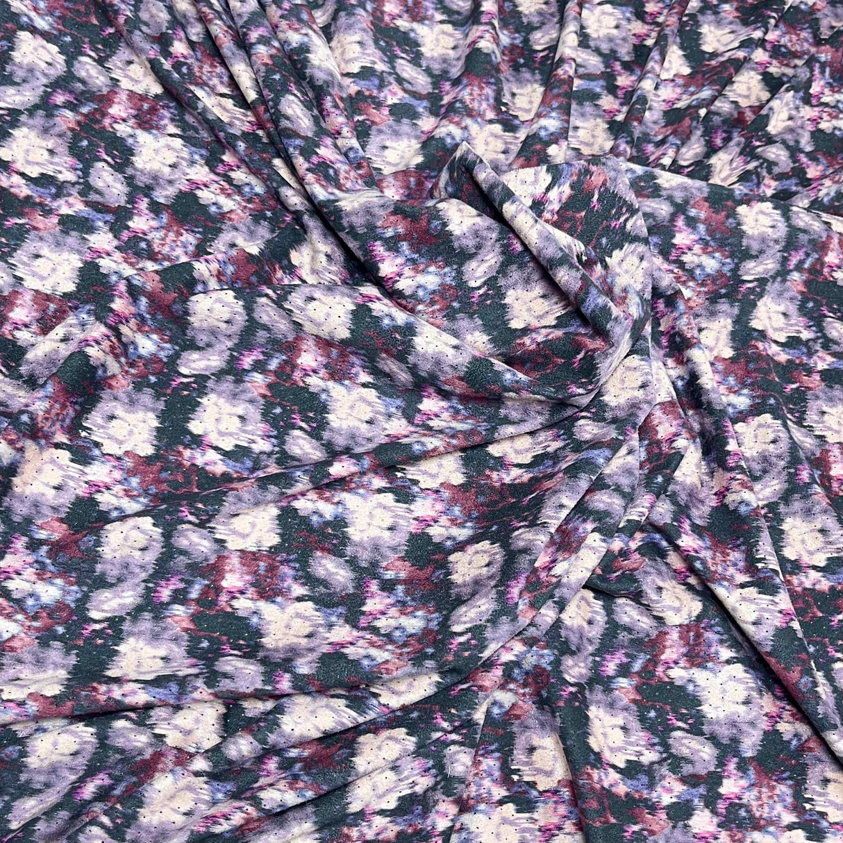 Pound A Metre 3 Metre 3 Metres Super Soft Luxury Suede Jersey 60" (Garden) (S1J)