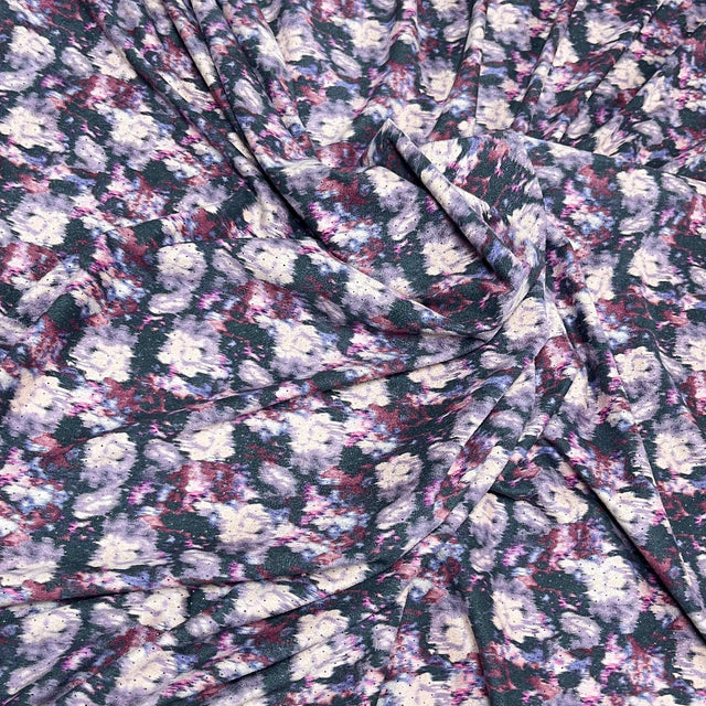 Pound A Metre 3 Metre 3 Metres Super Soft Luxury Suede Jersey 60" (Garden) (S1J)