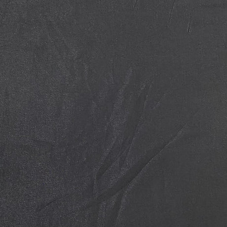 Pound A Metre 3 Metres Super Soft Plain Chiffon- 55" Wide - (Black Metallic)