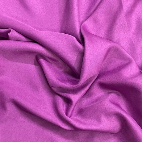 Pound A Metre 3 Metres Super Soft Plain Chiffon- 55" Wide - (Grape)