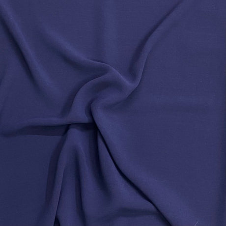 Pound A Metre 3 Metres Super Soft Plain Chiffon- 55" Wide - (Navy) (POUND)