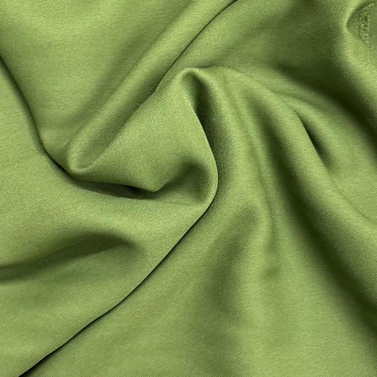 Pound A Metre 3 Metres Super Soft Plain Chiffon- 55" Wide - (Olive)