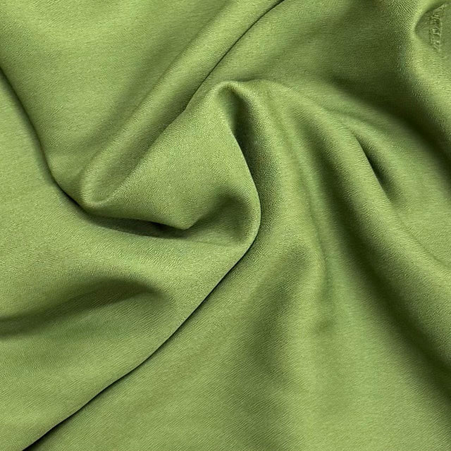 Pound A Metre 3 Metres Super Soft Plain Chiffon- 55" Wide - (Olive)