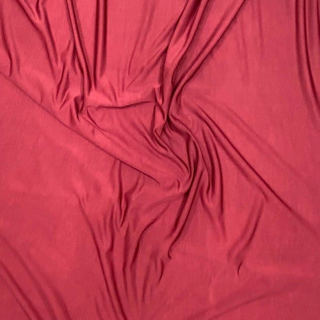 Pound A Metre 3 Metres 3 Metres Super Soft Plain Lycra Jersey   55" Wide (WINE)