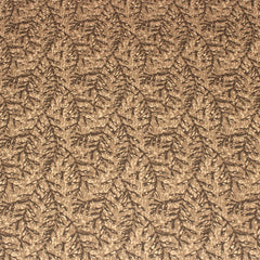 3 Metres Super Soft Polyester Jersey- 55" Wide (Brown Leaves) - Pound A Metre