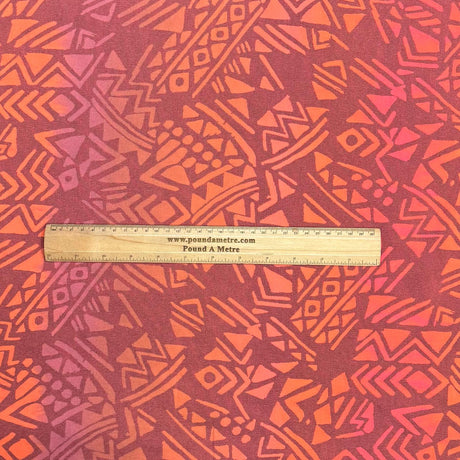 Pound A Metre 3 Metres Super Soft Printed Bengaline 55" Wide (Abstract)