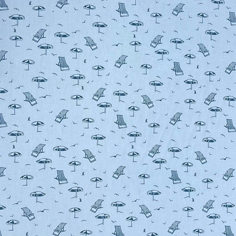 Pound A Metre 3 Metres Super Soft Printed Cotton Poplin – 45" Wide (Chair)