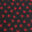 Pound A Metre 3 Metres Super Soft Printed Cotton Poplin – 45" Wide (Skull)