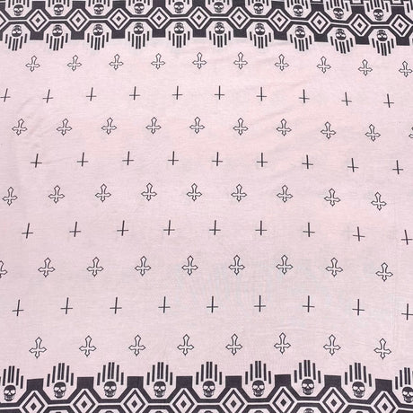 Pound A Metre 3 Metres 3 Metres Super Soft Printed Jersey 55" - (Cross)