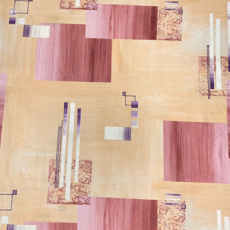 Pound A Metre 3 Metres 3 Metres Super Soft Printed Jersey   55" Wide (Peach)