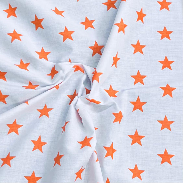 Pound A Metre 3 Metres Super Soft Printed Poly Cotton – 45" Wide (Stars)