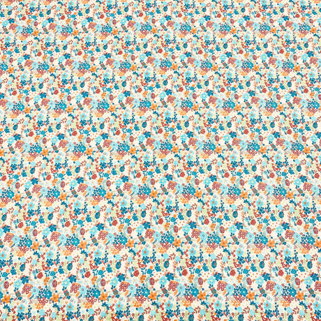 Pound A Metre 3 Metres 3 Metres Super Soft Printed Poplin Cotton - 63" Wide (Floral)