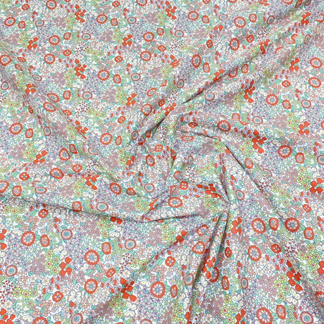 Pound A Metre 3 Metres 3 Metres Super Soft Printed Poplin Cotton - 63" Wide (Garden)