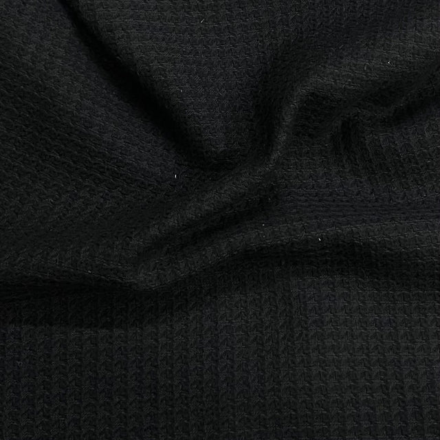 Pound A Metre 3 Metres Super Soft Printed Wool Fabric – 55'' Wide (Black)