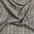 Pound A Metre 3 Metres Super Soft Printed Wool Fabric – 55'' Wide (Brushed Check)