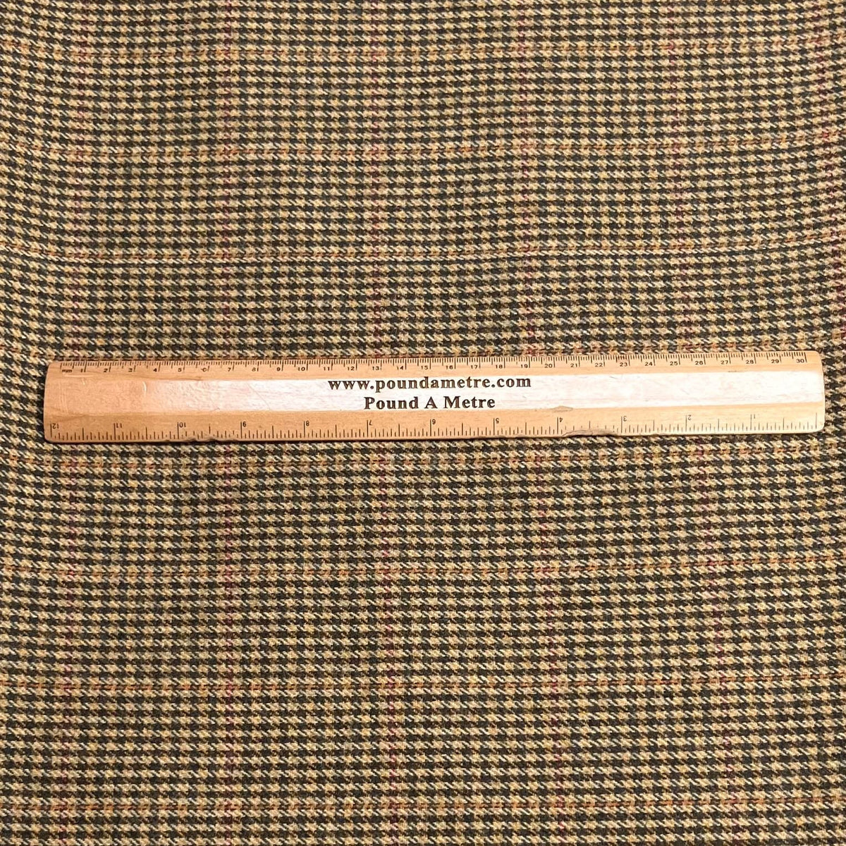 Pound A Metre 3 Metres Super Soft Printed Wool Fabric – 55'' Wide (Check)