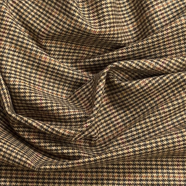 Pound A Metre 3 Metres Super Soft Printed Wool Fabric – 55'' Wide (Check)