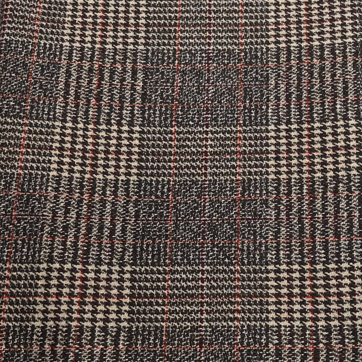 Pound A Metre 3 Metres Super Soft Printed Wool Fabric – 55'' Wide (Checkers)