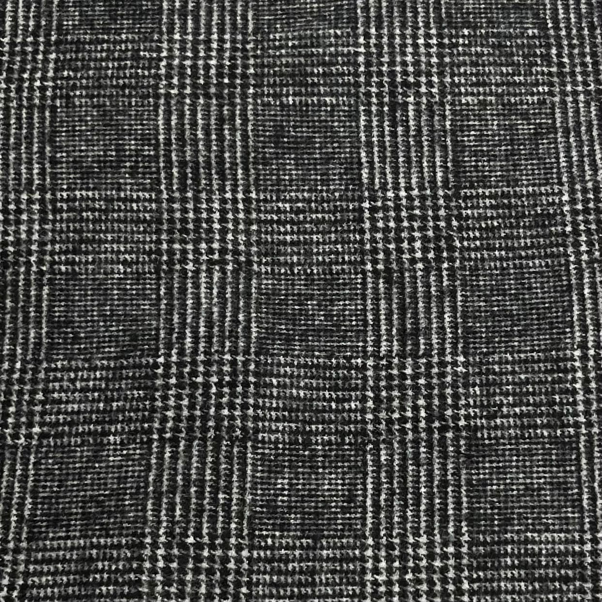Pound A Metre 3 Metres Super Soft Printed Wool Fabric – 55'' Wide (Dark Grey)