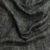 Pound A Metre 3 Metres Super Soft Printed Wool Fabric – 55'' Wide (Dark Grey)
