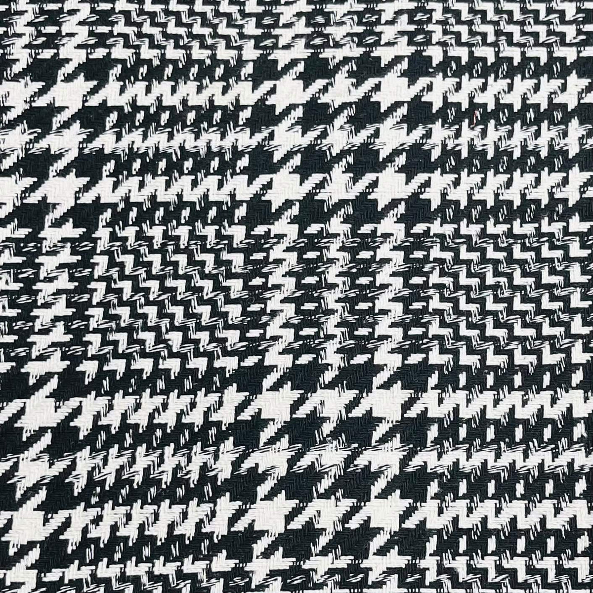 Pound A Metre 3 Metres Super Soft Printed Wool Fabric – 55'' Wide (Houndstooth)