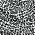 Pound A Metre 3 Metres Super Soft Printed Wool Fabric – 55'' Wide (Houndstooth)