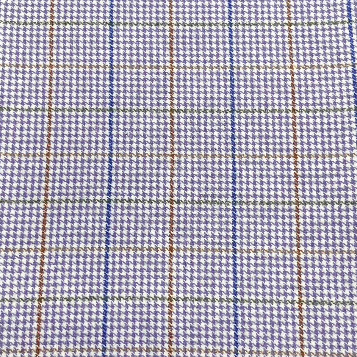 Pound A Metre 3 Metres Super Soft Printed Wool Fabric – 55'' Wide (Lilac)