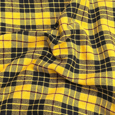 Pound A Metre 3 Metres Super Soft Printed Wool Fabric – 55'' Wide (Yellow)