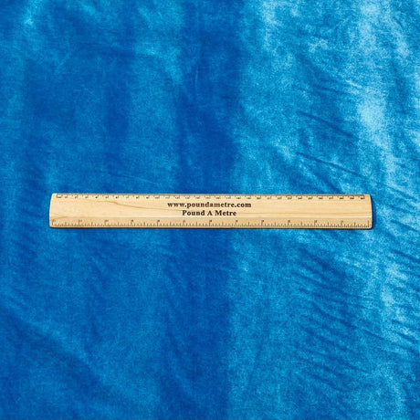 Pound A Metre 3 Metres 3 Metres Super Soft Spandex Velvet 55" Wide (Blue)