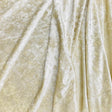 Pound A Metre 3 Metres 3 Metres Super Soft Spandex Velvet 55" Wide (Cream)