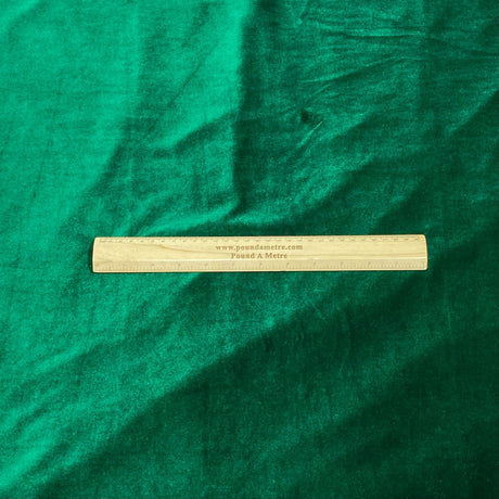 Pound A Metre 3 Metres 3 Metres Super Soft Spandex Velvet 55" Wide (Green)