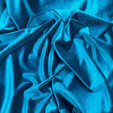 Pound A Metre 3 Metres 3 Metres Super Soft Spandex Velvet 55" Wide (Petrol)