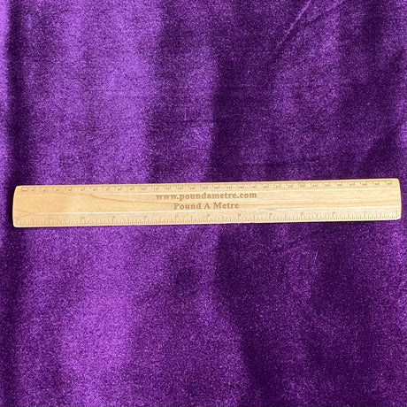 Pound A Metre 3 Metres 3 Metres Super Soft Spandex Velvet 55" Wide (Purple)