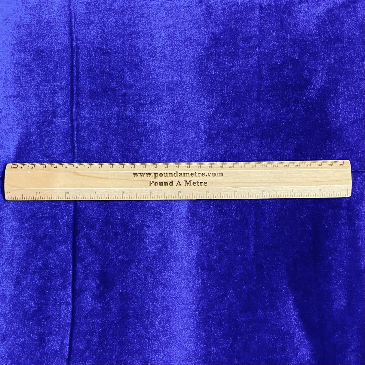 Pound A Metre 3 Metres 3 Metres Super Soft Spandex Velvet 55" Wide (Royal)