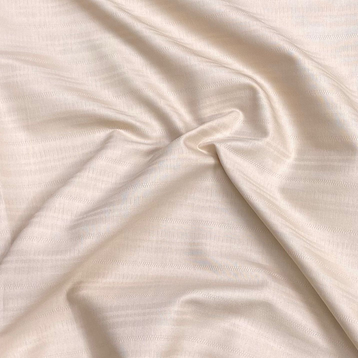 Pound A Metre 3 Metres Super Soft Stripe Bengaline 55" Wide (Beige)