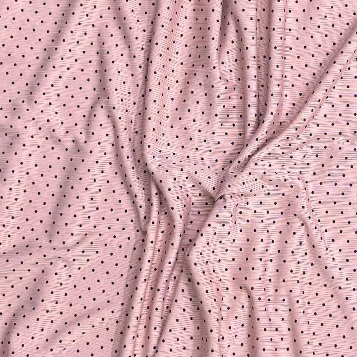 Pound A Metre 3 Metres Super Stretchy Jersey 55'' Wide (Polka) (Multi Buy)
