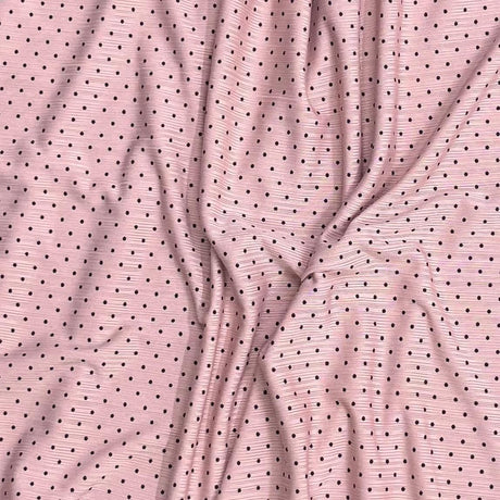 Pound A Metre 3 Metres Super Stretchy Jersey 55'' Wide (Polka) (Multi Buy)