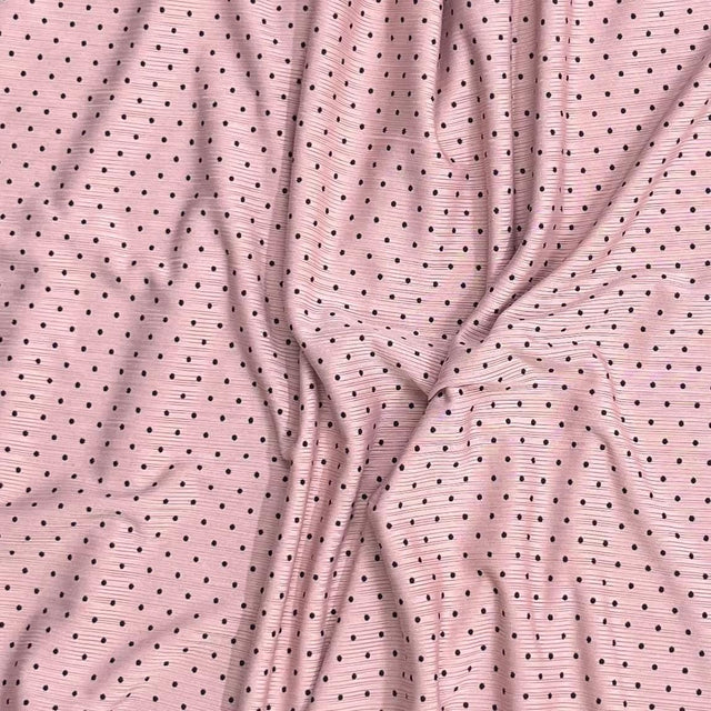 Pound A Metre 3 Metres Super Stretchy Jersey 55'' Wide (Polka) (Multi Buy)