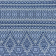 Pound A Metre 3 Metres Textured Printed Scuba Jersey- (Blue)