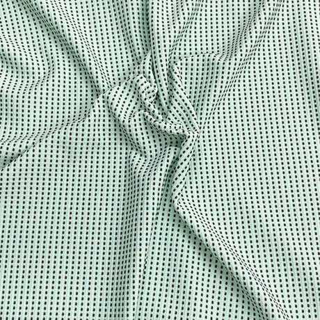 Pound A Metre 3 Metres 3 Metres Textured Scuba Jersey- 55" Wide (Mint) (EOL)